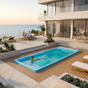 Wellis Beach Club Premium Pool Swimspa 600×235×147 cm