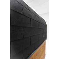 Hekla Outdoor Sauna Cube NERO 160 S - 160 x 235 x 225 cm 2 Personen FassSauna