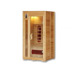 Infrarotsauna Mariana 2 HEMLOCK 97x87x186 1Person...