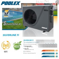 Poolex Silverline Wärmepumpe mit Full Inverter WIFI Abdeckung Poolheizung & Zubehör 12kW