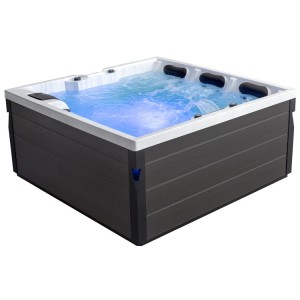 AWT IN-402 basic Sterling Silver 200x200x90 grau Whirlpool EAGO HotTub OUTDOOR