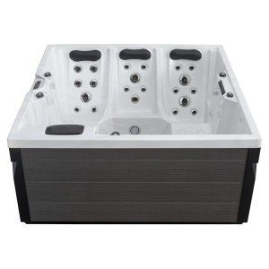 AWT IN-402 basic Sterling Silver 200x200x90 grau Whirlpool EAGO HotTub OUTDOOR