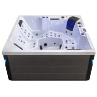 AWT IN-403 eco extreme pro Sterling Silver 200x200x90 5 Personen Whirlpool EAGO