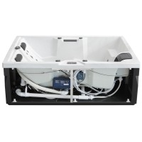 AWT IN-405 basic Sterling Silver 3 Personen 220x160x76 Whirlpool HotTub Outdoor