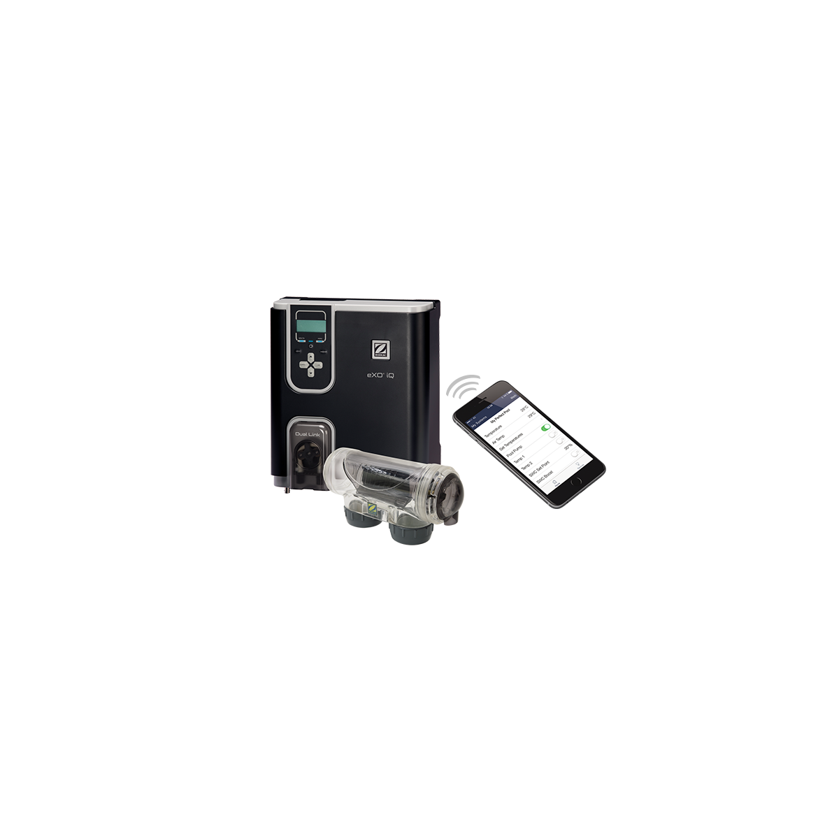 SALE! Salzelektrolyse Zodiac eXO iQ 10 Salzanlage 10 g/h 40m