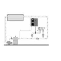 Zodiac eXO® iQ 18g/h 70m³ Salzelektrolyse Auto Salzwasser Wasseraufbereitung