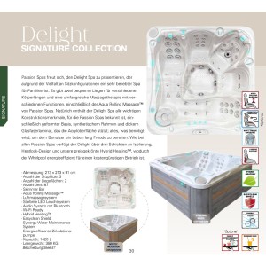 2025 Passion Spas Fonteyn Whirlpool Delight | SIGNATURE Collection | 213 x 213 x 91