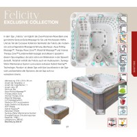 2025 Passion Spas Fonteyn Whirlpool Felicity Mighty Wave EXCLUSIVE Collection 213 x 213 x 91