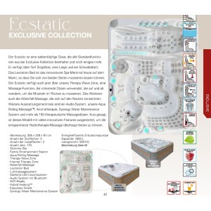 2025 Passion Spas Whirlpool Ecstatic Mighty Wave EXCLUSIVE Collection 305 x 228 x 91