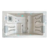 2025 Passion Spas Fonteyn Whirlpool Serene 3 MODERN Collection| 210 x 130 x 81