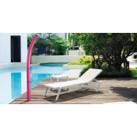 FORMIDRA Solardusche JOLLY 25L Alu Außendusche Gartendusche Rosa