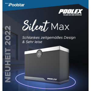 NEU Poolex Silent MAX 155 Wärmepumpe FI WIFI 15kW Poolheizung SilentMAX