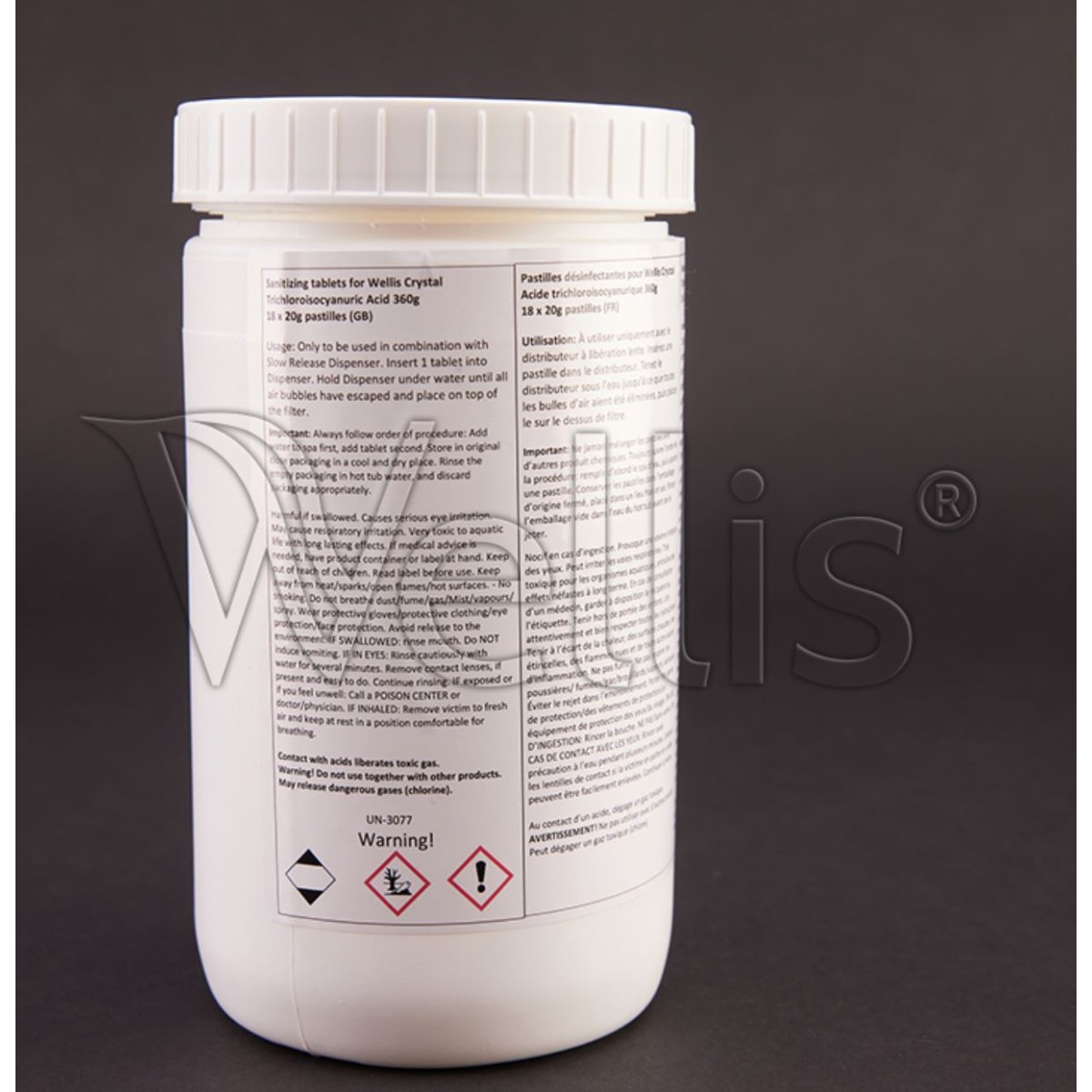 WELLIS Chlor Tabletten 1 kg