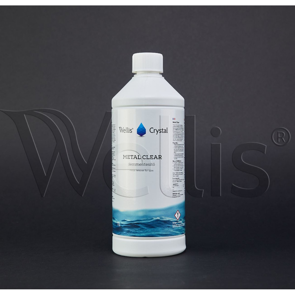 WELLIS Wellis Crystal Metal Clear 1 ltr. Metallreiniger f&uu